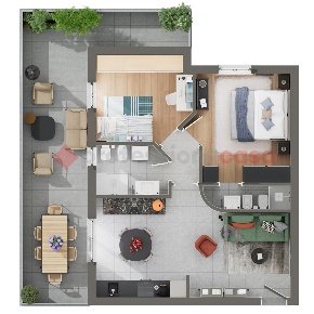 Foto Appartamento in Via San Giuseppe snc, Frosinone Tribunale di 67 m²