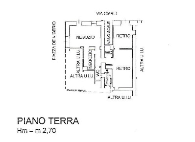 Foto Locale commerciale in Piazzetta de Vigerio, Varazze Centro di 68 m²