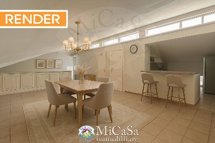 Foto Attico in Via Degli Oleandri, Pisa Tirrenia di 104 m² con 3 locali