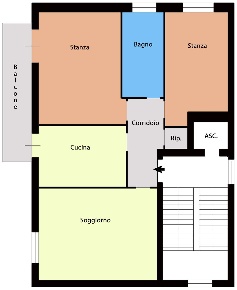 Foto Appartamento in Viale Europa 80, Bolzano Europa - Novacella di 72 m²