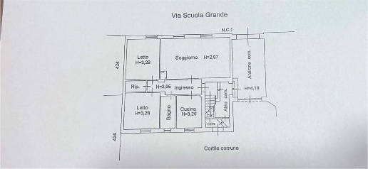 Foto Appartamento a Mantova di 125 m² con 5 locali in vendita