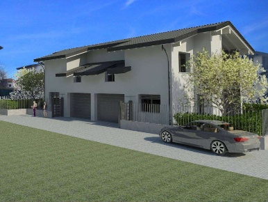 Foto Villa bifamiliare in Via Monte Grappa  69, Villa Guardia di 130 m²