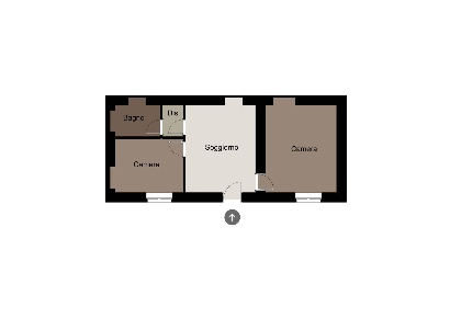 Foto Appartamento in via Brunetta, Torino Cenisia di 73 m² con 3 locali