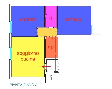 Foto Appartamento a Pisa Sant'Antonio di 70 m² con 3 locali in vendita