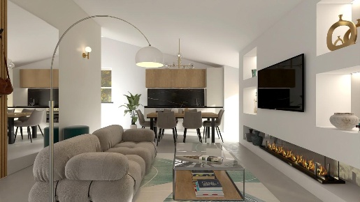 Foto Attico a Capannori Tassignano - Paganico di 85 m² con 3 locali