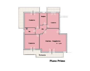 Foto Appartamento a Santa Vittoria in Matenano di 111 m² con 5 locali