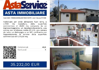Foto Appartamento in Via Castellaro sn, Lipari di 48 m² con 4 locali