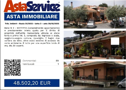 Foto Attico in Via Frascati 193, Rocca di Papa Centro di 99 m² con 1 locali