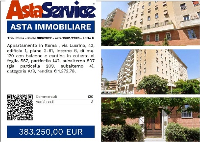 Foto Appartamento in Via Lucrino 43, Roma Africano - Villa Chigi di 120 m²