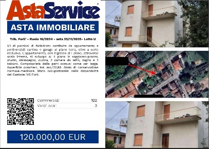 Foto Appartamento in Via Montegrappa 6, Castrocaro Terme e Terra del Sole
