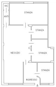 Foto Negozio a Chioggia Brondolo di 145 m² in vendita