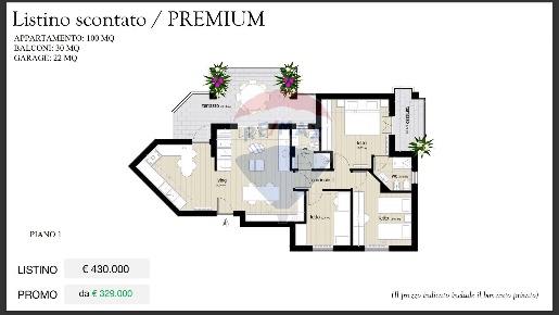 Foto Appartamento in Via Palo Laziale, Ladispoli Palo Laziale di 121 m²