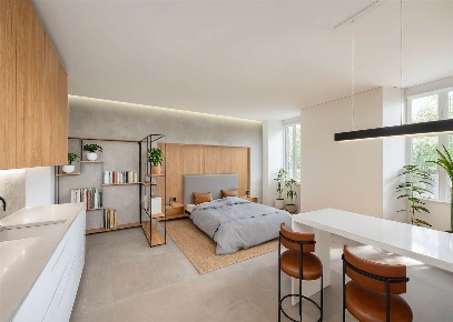 Foto Appartamento in via Gianbattista Moroni 53, Bergamo Stazione di 47 m²
