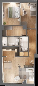 Foto Appartamento in VIALE TOR DI QUINTO 39, Roma Fleming di 74 m²