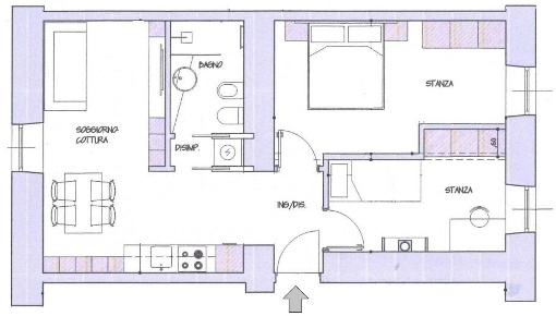 Foto Appartamento a Bolzano Piani di 57 m² con 3 locali in vendita