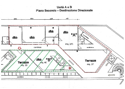 Foto Ufficio a Lucca Sant'Anna di 56 m² con 1 locali in vendita