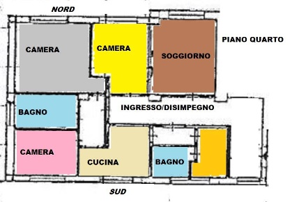 Foto Appartamento a Pisa San Martino di 107 m² con 5 locali in vendita