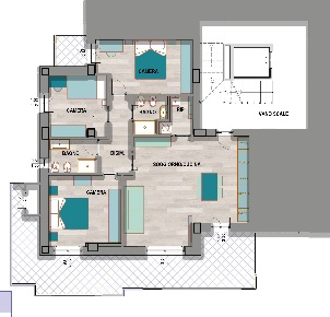 Foto Appartamento a Porto San Giorgio di 102 m² con 4 locali in vendita