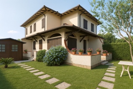 Foto Villa bifamiliare a Forte dei Marmi Vittoria Apuana di 120 m²