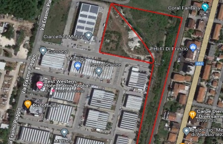 Foto Terreno residenziale in parco piaggio, Chieti Chieti Scalo di 9150 m²