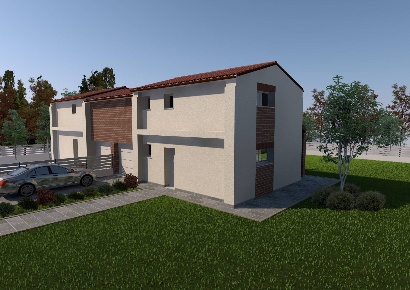 Foto Villa bifamiliare in Via Tagliamento, Mogliano Veneto di 117 m²
