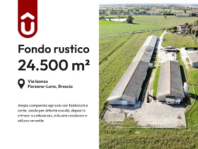 Foto Terreno agricolo in VIA ISONZO, Leno Porzano di 24500 m² in vendita