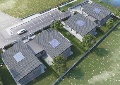 Foto Villa a schiera in Via XXV Maggio 1915, Galliera Centro di 180 m²