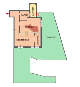 Foto Appartamento in Strada Privata Vallarino 92, Sanremo Solaro di 58 m²