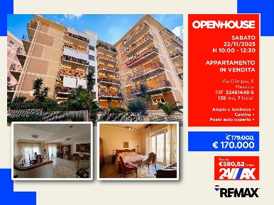 Foto Appartamento in Via Olimpia, Messina San Licandro di 138 m² in vendita