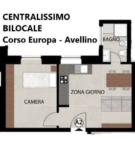 Foto Appartamento in CORSO EUROPA 4, Avellino di 41 m² con 2 locali