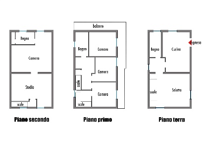 Foto Villa unifamiliare a Vezzano Ligure di 260 m² con 10 locali in vendita