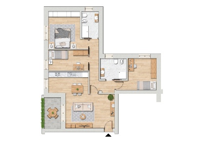 Foto Appartamento in Via Calzolara, Valsamoggia Bazzano di 111 m²