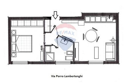 Foto Attico in Via Luigi Porro Lambertenghi, Milano Isola di 50 m²