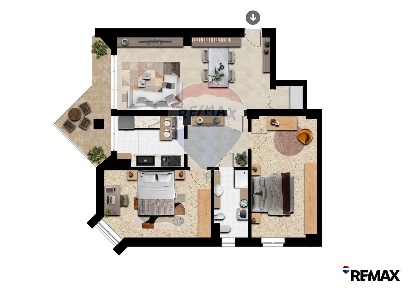 Foto Appartamento in via omodeo, Milano Gallaratese di 95 m² con 3 locali