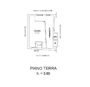 Foto Locale commerciale in via XX settembre, Monterotondo Centro di 50 m²