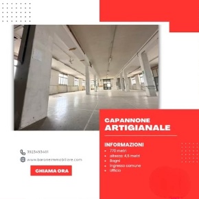 Foto Capannone industriale a Matera di 770 m² in vendita