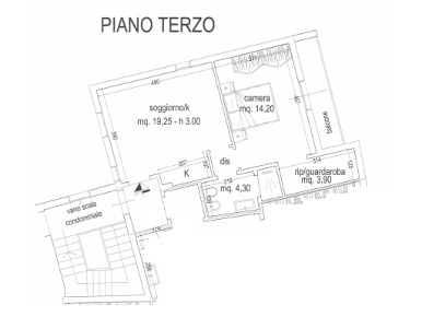 Foto Appartamento in VIA ATTAVANTE, Firenze di 45 m² con 2 locali