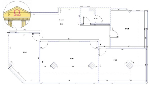 Foto Ufficio a Villorba di 135 m² con 4 locali in vendita