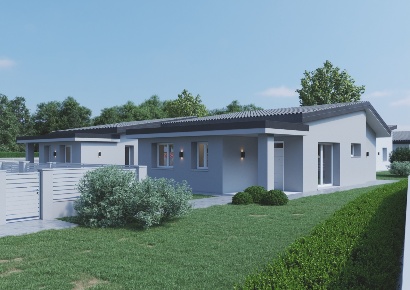 Foto Villa a schiera in Via XXV Maggio 1915, Galliera Centro di 158 m²