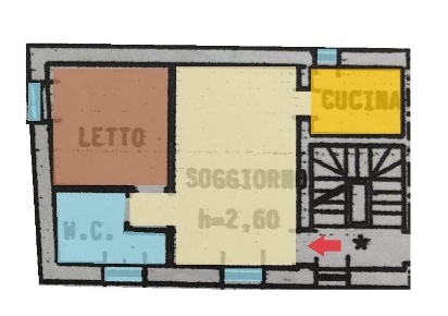 Foto Appartamento a Fano Centro Storico di 46 m² con 2 locali in vendita