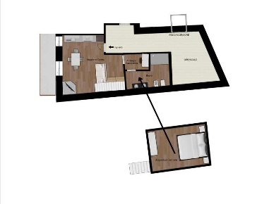Foto Appartamento in VIA DELLA RI 100, Trento Sopramonte di 75 m²