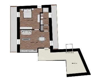Foto Appartamento in VIA DELLA RI 100, Trento Sopramonte di 65 m²