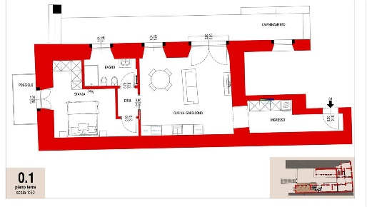 Foto Appartamento a Rovereto di 70 m² con 2 locali in vendita