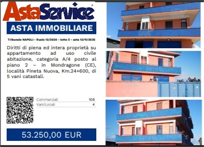 Foto Appartamento in Pineta Nuova, Mondragone di 108 m² con 4 locali