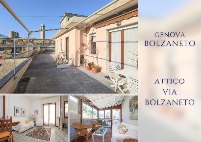 Foto Attico in Via Bolzaneto, Genova Bolzaneto di 106 m² con 6 locali