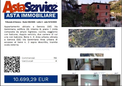 Foto Appartamento in Via Geminiano 29, Genova Bolzaneto di 110 m²