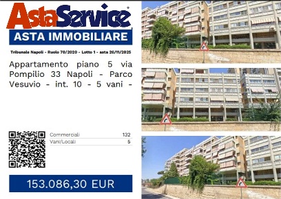 Foto Appartamento in Via Mario Pompilio n.33, Napoli Ponticelli di 132 m²