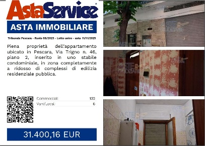 Foto Appartamento in Via Trigno 46, Pescara Tiburtina di 132 m² in vendita