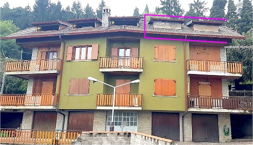 Foto Appartamento in Via Don Taramelli, Rota d'Imagna Calchera Frontale