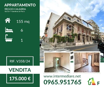 Foto Appartamento a Reggio di Calabria di 155 m² con 6 locali in vendita
